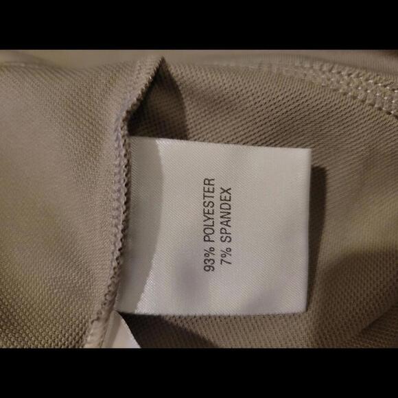 Kansas State KU Jayhawks ADIDAS medium tan/grey performance jacket - Picture 5 of 6